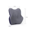 KPLFUBK Soft Dense Memory Foam Lumbar Support Pillow For Chair Adapted
