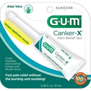 GUM Canker-X Pain Relief Gel With Aloe Vera