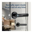 thumbnail image 2 of Door Locks Biometric Fingerprint Locker Smart Entry Home Handle APP Unlock Digital Intelligent Lock, 2 of 5