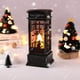 thumbnail image 3 of 2pcs Halloween Phone Booth Electronic Candle Lights Decoration Lantern Placement Ghost Festival Small Oil Lamp Decoration Prop Arrangement, Phone booth candle light (Witch on a Broomstick model), 3 of 6