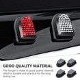 thumbnail image 2 of 4PCS Coche Interior Ganchos Decoración de Rhinestone Colgante Ganchos Almacenamiento Colgante Ganchos, 2 of 8