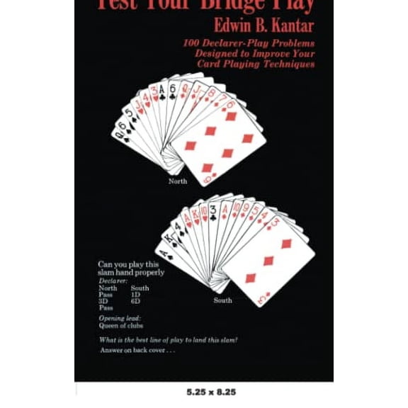 Melvin Powers Self-Improvement Library: Test Your Bridge Play: 100 Declarer-Play Problems Designed to Improve Your Card Playing Techniques (Paperback)
