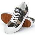 thumbnail image 5 of JENN ARDOR Women's Canvas Sneakers Low Top Shoes Clearance Women Shoes Camouflage Size 6, 5 of 8
