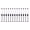 Black, variant on 12Pcs Set of 0.38mm Nib Liquid Ink Pen Smooth Flow Design Fountain Pen For Handwriting Training Improvement Multicolor