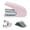 Pink, variant on HauiWeiLyai Pink Office Stapler, 25 Sheet Capacity with Staples and Staple Remover, Desktop Stapler,Pink Office Supplies for Students and Office Clerks