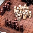 thumbnail image 2 of Hnefatafl Viking Chess Set, Wooden Board Game, 37 Pieces, Travel Set with Wooden Box, Adult & Child, 2 of 4