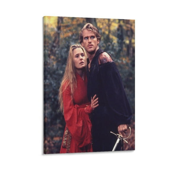 The Princess Bride Movie Poster (1) Canvas Wall Art Prints Poster Gifts Photo Picture Painting Posters Room Decor Home Decorative 12x18inch(30x45cm)