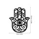 thumbnail image 3 of Hand of Hamsa Wall Decor Evil Eye Wall Decor Hamsa Hand Evil Eye Hanging Decoration, 3 of 3