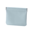 thumbnail image 1 of 3Pcs Cosmetic Bag For Women, Fufafayo Automatic Closing Cosmetic Bag, Small Leather Coin Purse, Portable Lipstick Data Cable Organizer, Multi-Functional Storage Pouch for Women Outdoor Travel Makeup, 1 of 1