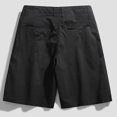 thumbnail image 3 of Shorts Men Plus Size Cargo Shorts Multi-Pockets Relaxed Summer Beach Shorts Pants Cargo Shorts for Men Black 3XL, 3 of 3