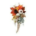 thumbnail image 2 of Adornos navideños de plástico para colgar en la pared, decoración de Halloween, decoración de otoño, girasol artificial, decoración de Acción de Gracias, adornos navideños para el hogar., 2 of 6