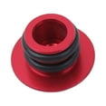 thumbnail image 3 of Wweixi 2Pcs Bike Handlebar Bar End Caps Aluminum Alloy Exquisite Anti-Dust Fall Proof Handle Cover for Road Mountain-Bike Most Bicycle Red 1Set, 3 of 6