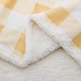 thumbnail image 3 of Sherpa Fleece Blanket Twin Size, Super Soft Warm Buffalo Plaid Plush Gig Blankets, Lightweight Cozy Fuzzy Blanket for Couch Sofa Bed (Beige, 60" x 80"), 3 of 6