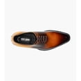 thumbnail image 4 of Stacy Adams Shaffer Plain Toe Oxford Shoes Calf Leather Cognac Multi 25763-229, 4 of 7