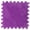 Dark Purple, variant on Dengmore 5PCS 11.81Inch Square Puzzle Polyester Velvet Eco-friendly Carpet In 14 Colors
