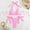 Pink, variant on Plus Size Bikini for Women Cheeky Bikini Bottom Bikini Thong Swimsuit for Women Summer !