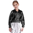 thumbnail image 3 of Doomiva Ensemble de Performance Jazz Moderne pour Garçons et Filles Vêtements de Danse de Rue Hip Hop 2 Pcs Noir 14, 3 of 5