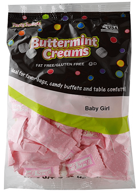 Party Sweets It's A Girl Buttermints, 14 Oz
