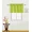 Lime Green, variant on Rs9 1-Piece Lime Green Swag Straight Insulated Foam Lined Blackout Rod Pocket Window Valance 38"Wx 18"L