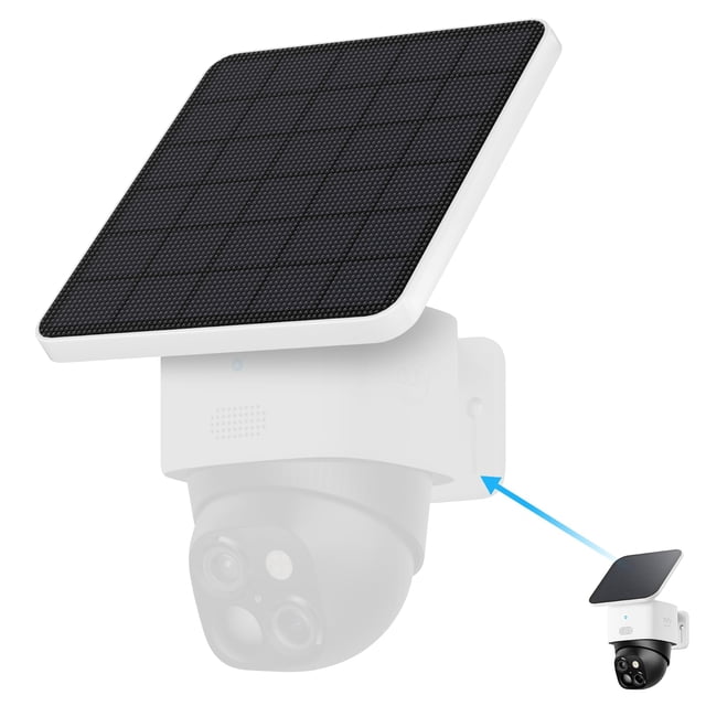 Panel solar Uogw de 4 W para eufy SoloCam S340 IP65