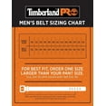 thumbnail image 1 of Timberland PRO Men's 38mm Boot Leather Belt, Brown, 34, 1 of 2