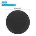 thumbnail image 2 of Uxcell 5.5" Dia. Adhesive Non-Slip Backed Felt, 2 Pcs 5mm Thick Round Lamp Base Anti-Slip Mat Anti-Scratch Pad, Black, 2 of 6