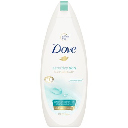 Dove Sensitive Skin Body Wash, 22 oz