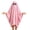 A95 Pink, variant on Yuncity Halloween Kids Ghost Hooded Lightweight Soft Long Sleeve Loose Fit Solid Color Cosplay Holiday Party Clothes Purple