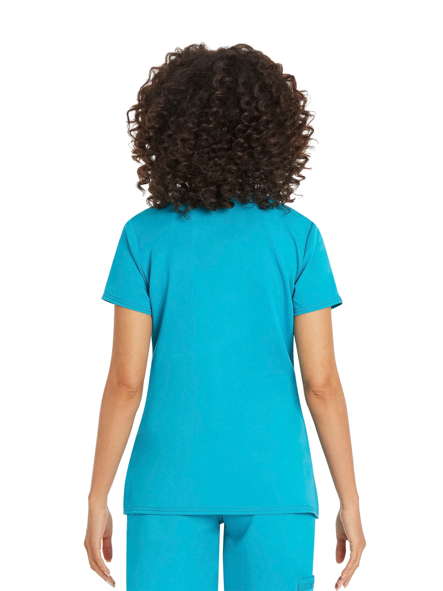 Scrubstar Women's Premium Ultimate Stretch V-Neck Scrub Top, Sizes XS-3XL