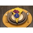 thumbnail image 2 of Classy R Us LLC VIBHSA Flower Napkin Rings Set of 8 (Blue Pearl), 2 of 5
