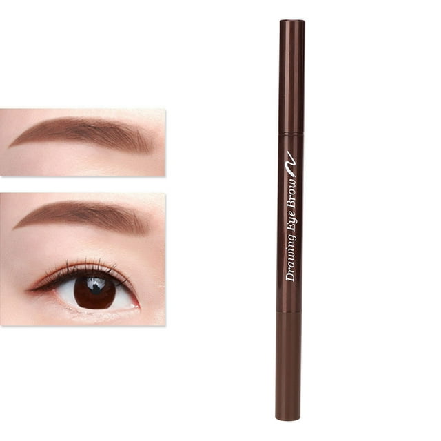 Crayon à Sourcils Crayon à Sourcils Imperméable Crayon à Sourcils Longue Durée Maquillage des Sourcils 0.2g Double Embout Crayon à Sourcils Imperméable Résistant à la Transpiration Crayon à Sourcils Automatique