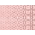 thumbnail image 1 of Ahgly Company Indoor Rectangle Patterned Light Coral Pink Area Rugs, 3' x 5', 1 of 6
