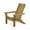 Natural, variant on Eliphaz Outdoor Contemporary Acacia Wood Foldable Adirondack Chair, Black