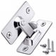 thumbnail image 5 of Dörrlås i 90 graders rostfritt stål Böjd dörrlås Silver, 5 of 5