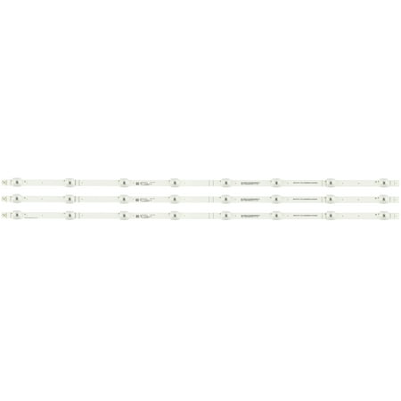 Hisense LED Backlight Strips (3) 43A6G 43C350KU 43A68G 43A6GX3 43A6H