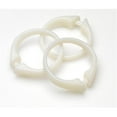 thumbnail image 1 of USCRD-10 Crochets de Rideau de Douche en Plastique Transparent Glacé&44; Lot de 12, 1 of 1