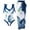 1# White lightning deals of today, variant on Dyegold Womens Bathing Suit With Matching Cover Up 2 Pieces Floral Print Bikini Swimsuit And Swimwear Cover Up Beach Skirt