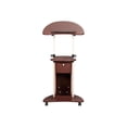 thumbnail image 2 of Techni Mobili RTA-B005 - Sit/standing desk - mobile - chocolate, 2 of 4
