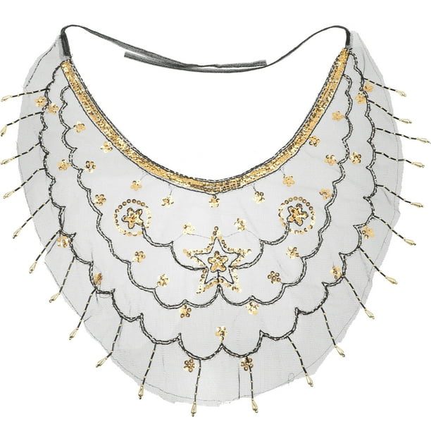 KAKOWELY Exquisito velo para mujer, accesorio decorativo para danza, fiestas, velo, prenda