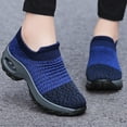 thumbnail image 2 of CHICVOMEY Women Walking Sneakers Breathable Lightweight Slip On Shoes Air Cushion Running Comfort Non-Slip Arch Support Sneakers for Women, 2 of 6