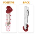 thumbnail image 4 of 2 pinzas para el pelo con forma de corazón y lunares para mujer, pinzas laterales para niña, pinzas con forma de corazón, pinzas a presión, pinzas laterales, 4 of 7