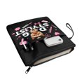 thumbnail image 2 of HELLHERO Gift Bag Zipper Pouch with Lightweight Polyester Fabric Book Cover Carrying Case Book Protection Paperbacks Bible for Reader 11.4 Inch X 8.66 Inch, Dog Stylist, 2 of 8