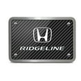 thumbnail image 2 of Honda Ridgeline UV Graphic Carbon Fiber Look Billet Aluminum 2 inch Tow Hitch Cover, 2 of 5