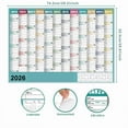 thumbnail image 3 of Hometravel 2026 Jumbo Wall Calendar with Stickers, 12 Month Yearly Planner for Home Office, Large Square Grid Design for Scheduling, Important Dates, Gift Idea, 3 of 9