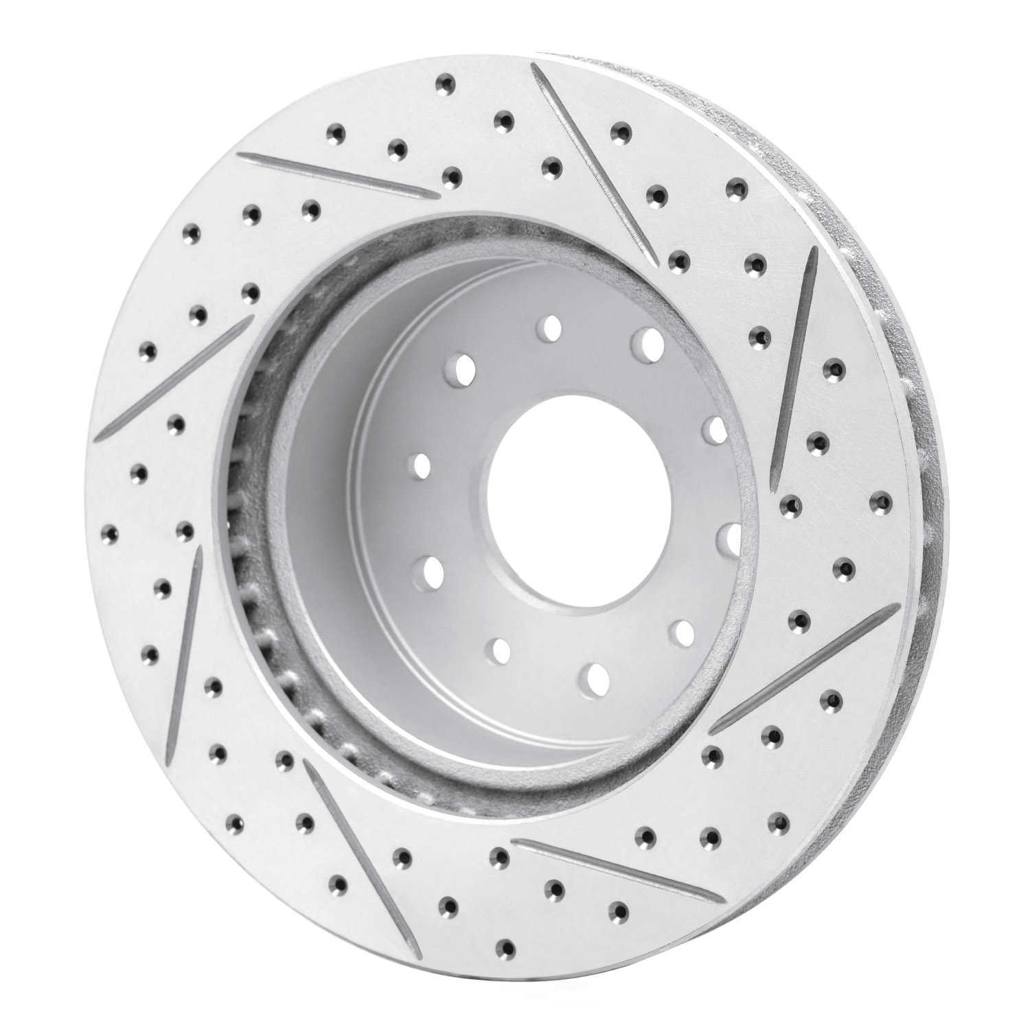 Dynamic Friction Company 830-47011L DFC Geoperformance Rotor - Drilled and Slotted