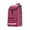thumbnail image 2 of Bolsa de repuesto para carrito de compras, bolsa de compras resistente y portátil, bolsa para carrito de supermercado para Rojo, 2 of 8