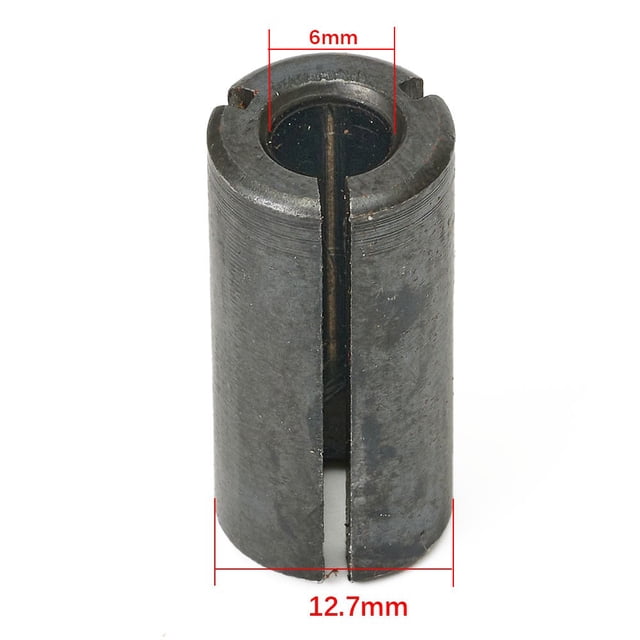 Lefu 1/2\" 1/4\" 3/8\" Adapter Router chuck Collet Cone nut 6mm 8mm 10mm 12mm 12.7mm