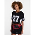 thumbnail image 2 of No Boundaries Women's Game Day Clear Fanny Pack, Red, 2 of 5