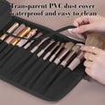 thumbnail image 5 of Portable Makeup Brush Storage Bag Roll - Foldable Cosmetic Organizer with Multiple Compartments, Detachable Brush Holder, Lightweight & Stylish Design, 5 of 5