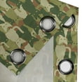 thumbnail image 5 of Ambesonne Cat Grommet Curtain, Kitten Silhouettes Jungle, 50" x 54", Green Dark Green Cream, 5 of 6